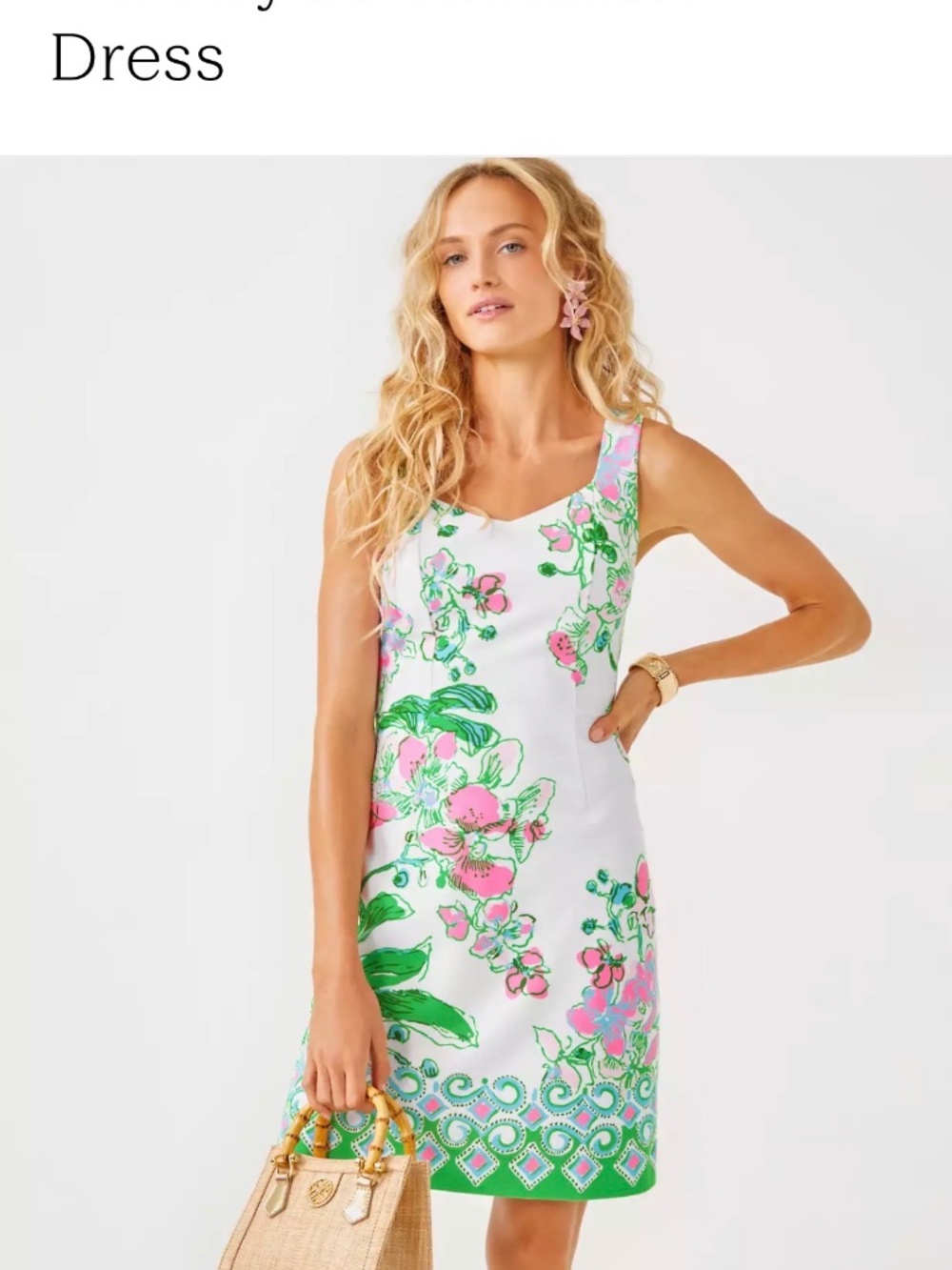 Del Rey Lilly Stretch Shift dress
